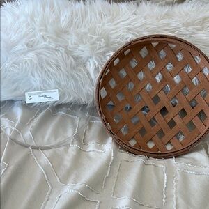 Dresden & Company serving basket with tray NEW